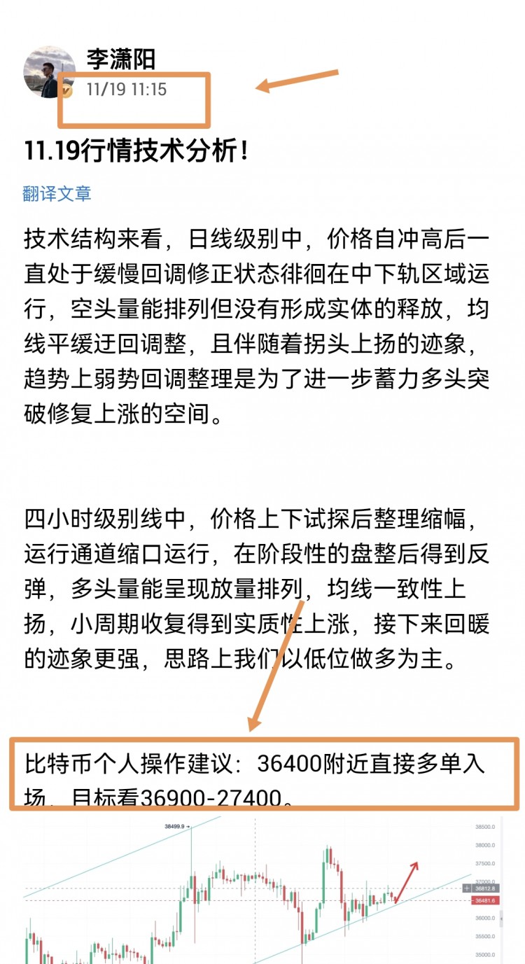 [李潇阳]日线级别中,运行通道保持向上延伸状态