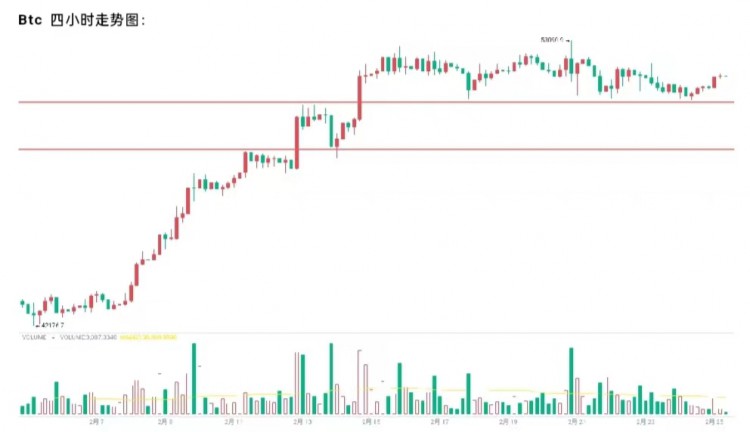 [市民鬼叔]2024-2-25行情分析及操作要点BTC