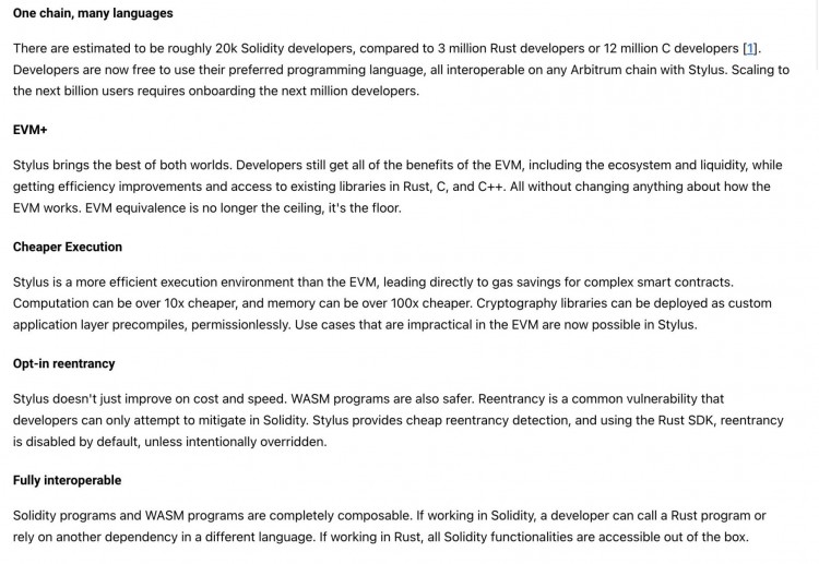 阅读Arbitrum Stylus：Web3的桥接开发者涌入「摆渡船」？