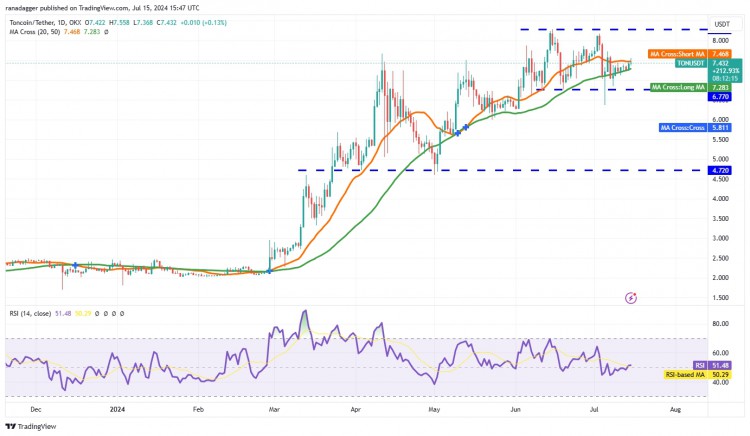 Toncoin (TON) 技术分析